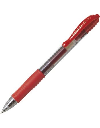 PILOT G-2 0.7 GEL PEN RED  Pens