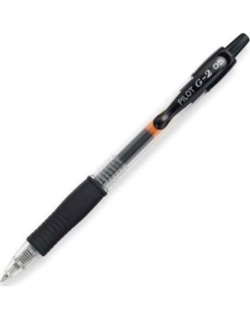 PILOT G-2 0.5 GEL PEN BLACK  Pens