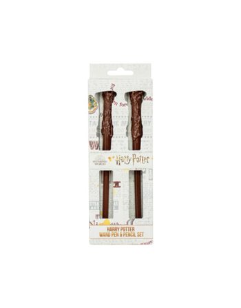 HARRY POTTER WAND PEN & PENCIL SET IN WINDOW BOX  Σετ Γραφικής