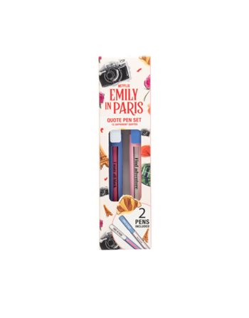 EMILY IN PARIS QUOTE PEN SET OF TWO  Στυλό