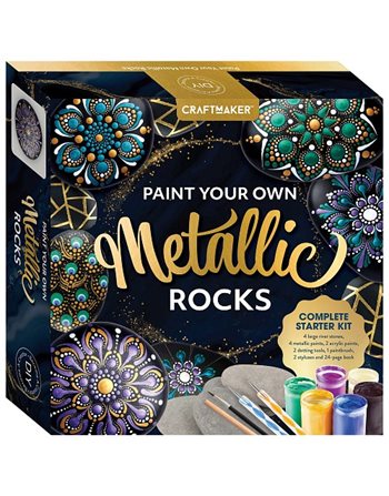 ROCK PAINTING - PAINT YOUR OWN METALLIC ROCKS  Χειροτεχνία - Κατασκευές - Ζωγραφική