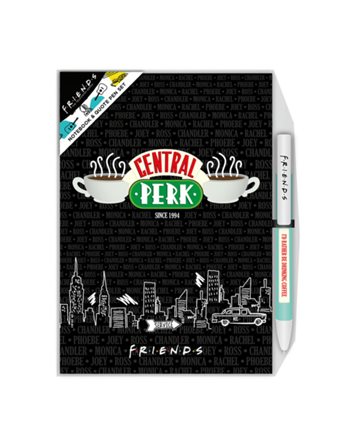 FRIENDS NOTEBOOK AND QUOTE PEN SET - CENTRAL PERK  Σετ Γραφικής