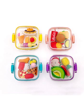 FANCY ERASERS IN LUNCHBOX: PICNIC  Γόμες