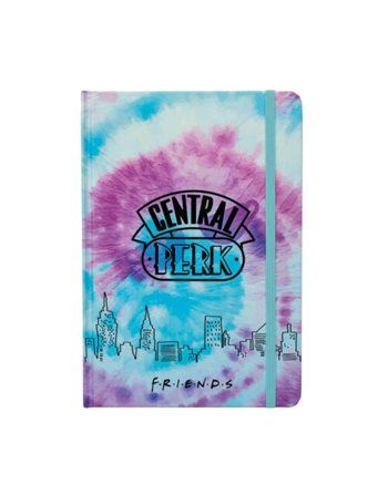 FRIENDS A5 CASEBOUND NOTEBOOK PURPLE TIE DYE  Σετ Γραφικής