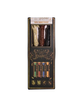 HARRY POTTER TRIPLE WAND PACK - COLOURFUL CREST  Kugelschreiber
