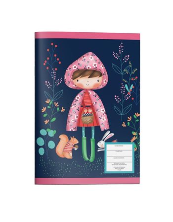 MUST STITCHED NOTEBOOK 17x25 40sh HELLO RAIN  Softcover Notebooks