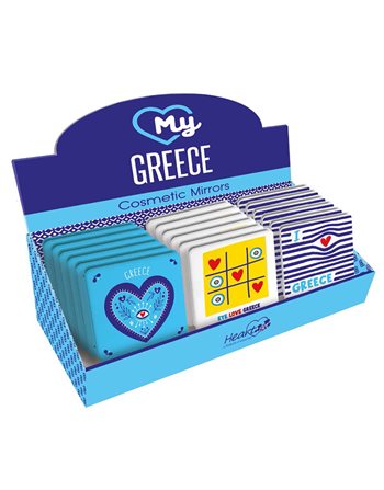 MIRRORS GREECE 3 SET OF 3 DESIGNS  Αναμνηστικά Δώρα