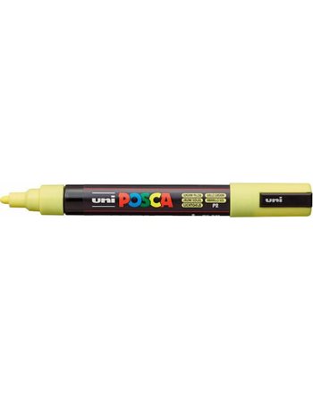 ΜΑΡΚΑΔΟΡΟΣ UNI POSCA PC-5M MEDIUM SUNSHINE YELLOW  Μαρκαδόροι Ζωγραφικής