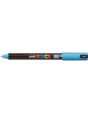 ΜΑΡΚΑΔΟΡΟΣ UNI POSCA PC-1MR EXTRA FINE LIGHT BLUE  Μαρκαδόροι Ζωγραφικής