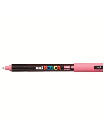 ΜΑΡΚΑΔΟΡΟΣ UNI POSCA PC-1MR EXTRA FINE PINK  Μαρκαδόροι Ζωγραφικής