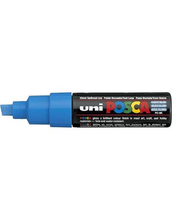 UNI POSCA MARKER PC-8K LIGHT BLUE  Malkreiden / Marker