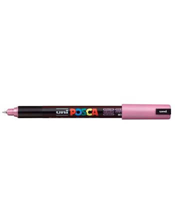 ΜΑΡΚΑΔΟΡΟΣ UNI POSCA PC-1MR EXTRA FINE METALLIC PINK  Μαρκαδόροι Ζωγραφικής