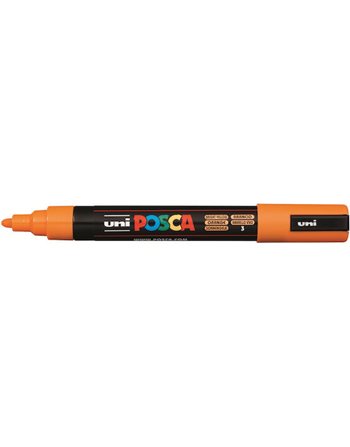 ΜΑΡΚΑΔΟΡΟΣ UNI POSCA PC-5M MEDIUM BRIGHT YELLOW  Μαρκαδόροι Ζωγραφικής