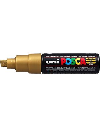 UNI POSCA MARKER PC-8K GOLD  Malkreiden / Marker