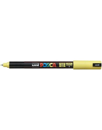 ΜΑΡΚΑΔΟΡΟΣ UNI POSCA PC-1MR EXTRA FINE YELLOW  Μαρκαδόροι Ζωγραφικής