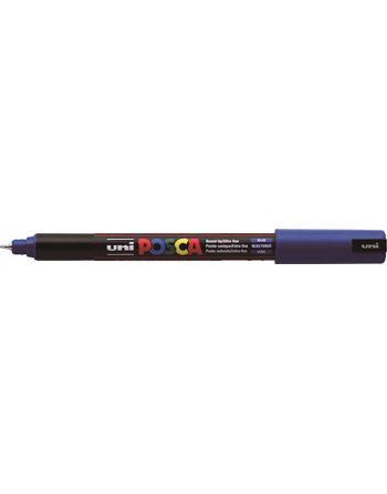 ΜΑΡΚΑΔΟΡΟΣ UNI POSCA PC-1MR EXTRA FINE BLUE  Μαρκαδόροι Ζωγραφικής
