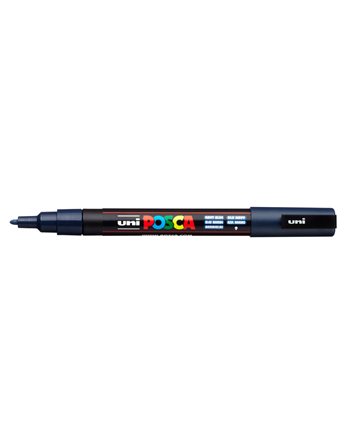 UNI POSCA MARKER PC-3M FINE NAVY BLUE  Malkreiden / Marker