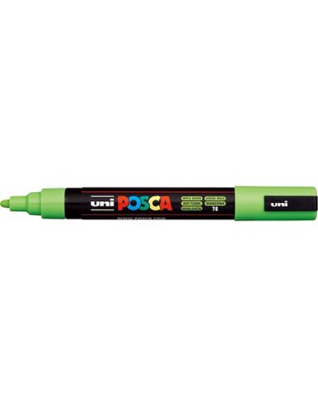 ΜΑΡΚΑΔΟΡΟΣ UNI POSCA PC-5M MEDIUM APPLE GREEN  Μαρκαδόροι Ζωγραφικής