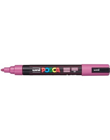 ΜΑΡΚΑΔΟΡΟΣ UNI POSCA PC-5M MEDIUM RASPBERRY  Μαρκαδόροι Ζωγραφικής