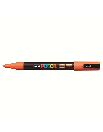UNI POSCA MARKER PC-3M FINE ORANGE  Malkreiden / Marker