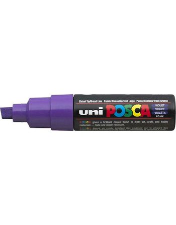 ΜΑΡΚΑΔΟΡΟΣ UNI POSCA PC-8K ΧΟΝΔΡΟ VIOLET  Μαρκαδόροι Ζωγραφικής