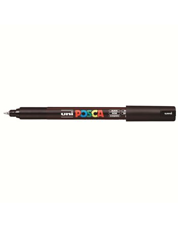 ΜΑΡΚΑΔΟΡΟΣ UNI POSCA PC-1MR EXTRA FINE BLACK  Μαρκαδόροι Ζωγραφικής