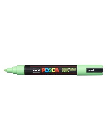 ΜΑΡΚΑΔΟΡΟΣ UNI POSCA PC-5M MEDIUM LIGHT GREEN  Μαρκαδόροι Ζωγραφικής