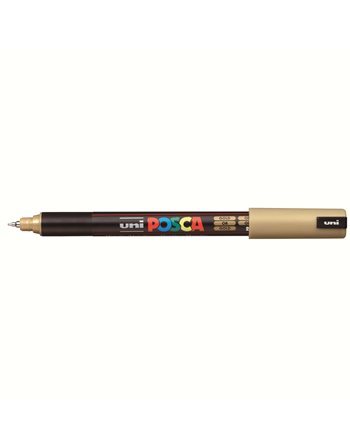 ΜΑΡΚΑΔΟΡΟΣ UNI POSCA PC-1MR EXTRA FINE GOLD  Μαρκαδόροι Ζωγραφικής
