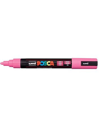 ΜΑΡΚΑΔΟΡΟΣ UNI POSCA PC-5M MEDIUM PINK  Μαρκαδόροι Ζωγραφικής