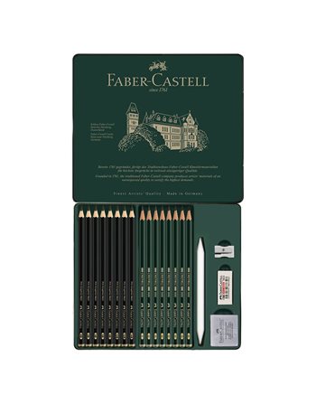 ΣΕΤ AWF PITT GRAPHITE-9000 115224 20τεμ.  Σετ Γραφικής