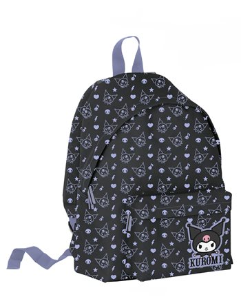 ROUND BACKPACK BLACK PATTERN KUROMI  Backpacks - Kindergarten