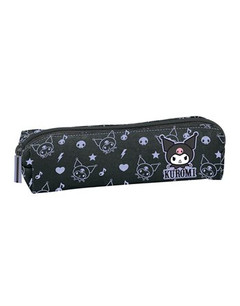 SMALL PENCIL CASE BLACK PATTERN KUROMI  Federmäppchen
