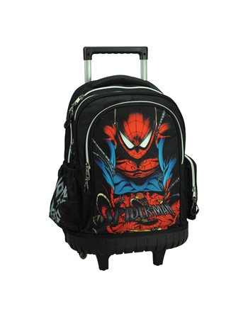 GIM TROLLEY BAG SPIDERMAN CITY WEB  Trolley Bags - Elementary