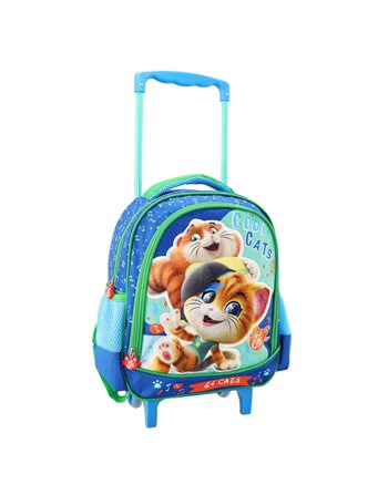44CATS KINDENGARTEN TROLLEY BAG 27x10x31 COOL CATS  Trolley Bags - Kindergarten