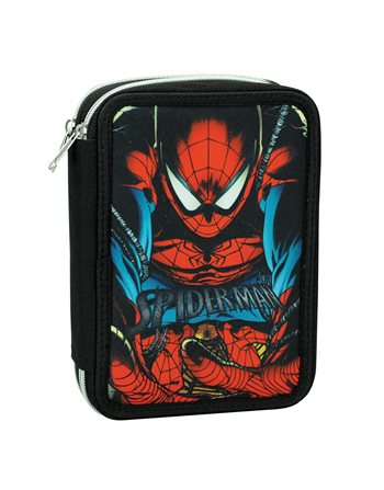 GIM ΚΑΣΕΤΙΝΑ ΔΙΠΛΗ SPIDERMAN CITY WEB  Κασετίνες Γεμάτες