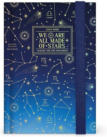 LEGAMI SMALL PHOTO DAILY DIARY 2025/2026 16 MONTHS - STARS  Ημερήσια