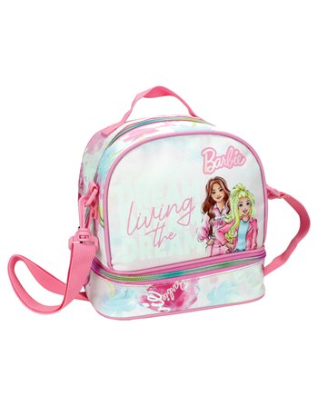 GIM ΤΣΑΝΤΑΚΙ ΦΑΓΗΤΟΥ ΟΒΑΛ BARBIE PAINTS  Τσάντες Φαγητού