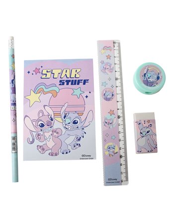 GIM ΣΕΤ ΣΧΟΛΙΚΟ+ΜΠΛΟΚ STITCH GEN Z  Σετ Γραφικής