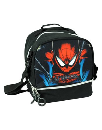 GIM ΤΣΑΝΤΑΚΙ ΦΑΓΗΤΟΥ ΟΒΑΛ SPIDERMAN CITY WEB  Τσάντες Φαγητού