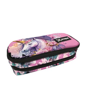 OVAL PENCIL CASE UNICORN XSCAPE  Ovalfedermäppchen