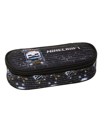 OVAL PENCIL CASE WALL MINECRAFT  Ovalfedermäppchen