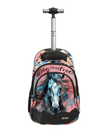 TROLLEY BACKPACK HORSE XSCAPE  Trolley Bags - Elementary
