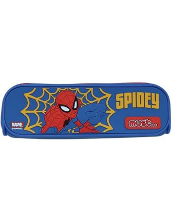 ΚΑΣΕΤΙΝΑ ΣΙΛΙΚΟΝΗΣ 20x5x6 SPIDERMAN  Κασετίνες Βαρελάκι