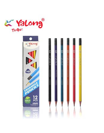 YALONG PENCIL WITH RUBBER HB  Bleistifte