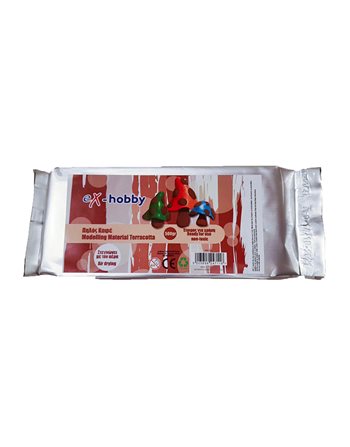 eX-HOBBY CLAY 500gr TERRACOTTA  Knetmasse - Ton
