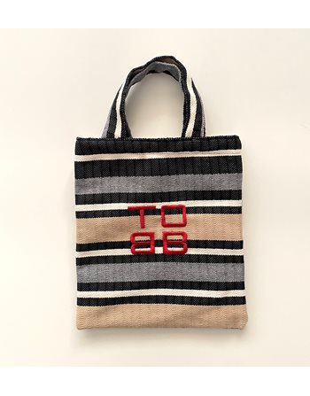 THE ORIGINAL BOOK BAG STRIPED WOVEN  Book Bags