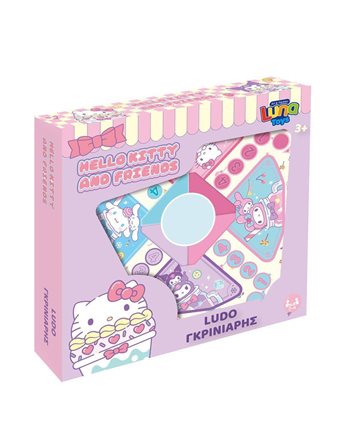 LUNA BOARD GAME POP UP LUDO HELLO KITTY & FRIENDS  Kinderspiele