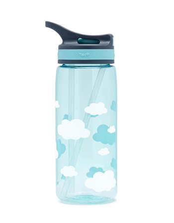 TRITAN YOLO WATER BOTTLE CLOUDS  Plastic Flasks