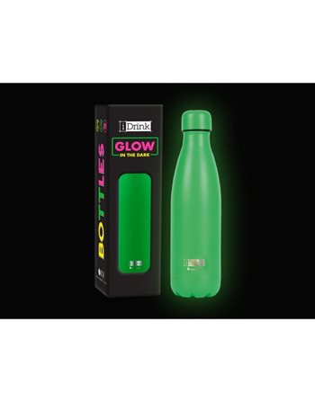 INSULATED FLASK i DRINK ID0041 THERM BOTLE 500ml GLITTER GREEN  Insulated Flasks