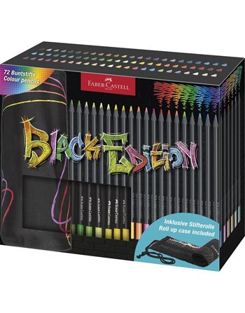 COLOUR PENCILS AWF BLACK EDITION 116418 72 COLOURS  Buntstifte